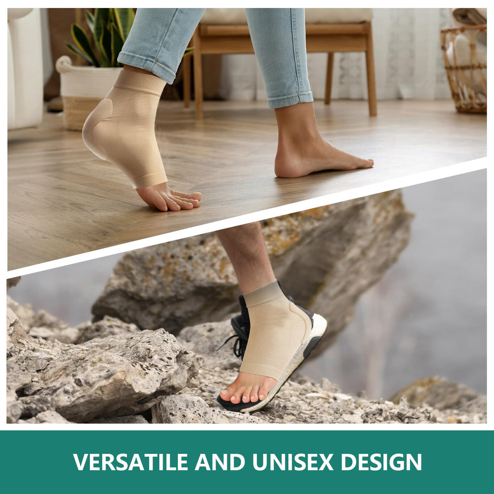 Welnove unisex Achilles sleeve comes in a durable pair for versatile use.