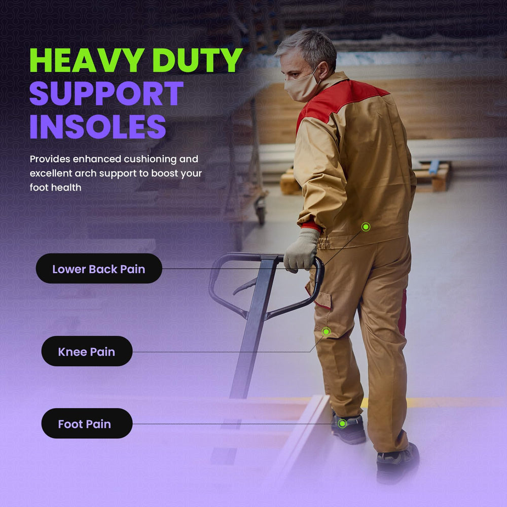 Ideal for standing all day with potential comfort improvements over time.