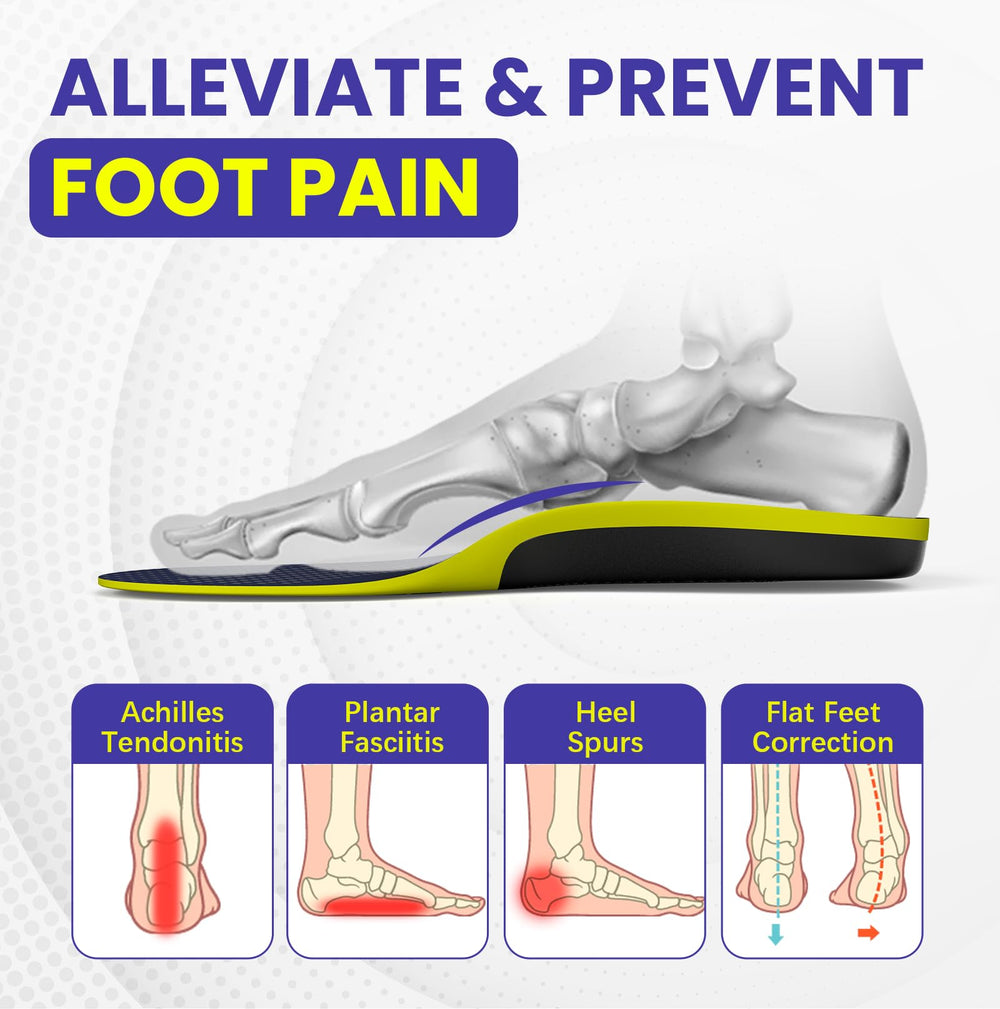 Welnove insoles fit sizes S-XL and can be trimmed to fit