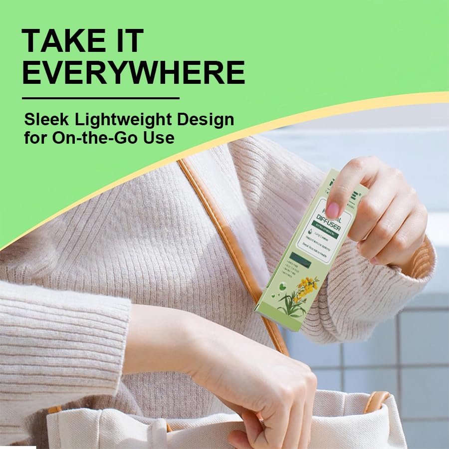 Living room scene with WENEW Diffuser Pen creates a light, uplifting ambience.