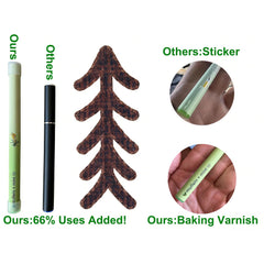 Close-up of WENEW Mullein Herbal Diffuser Pen highlights mullein, thyme, and mint extracts.