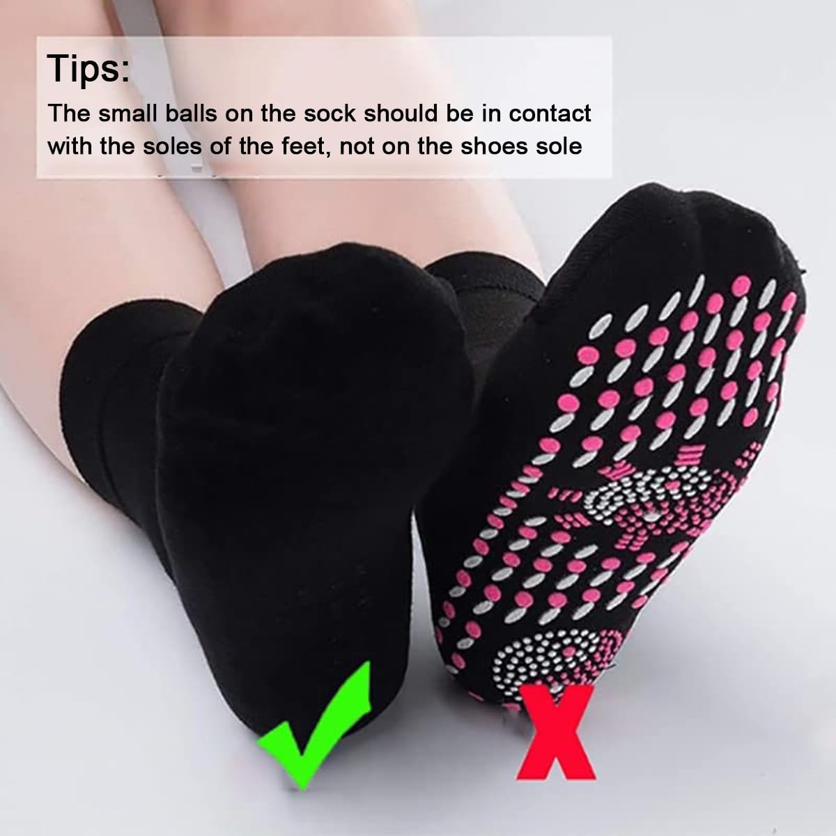 WenFeng anti-slip socks ideal for skiing or hiking.