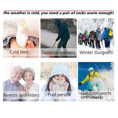 WenFeng foot-fit design close-up showing snug warmth.