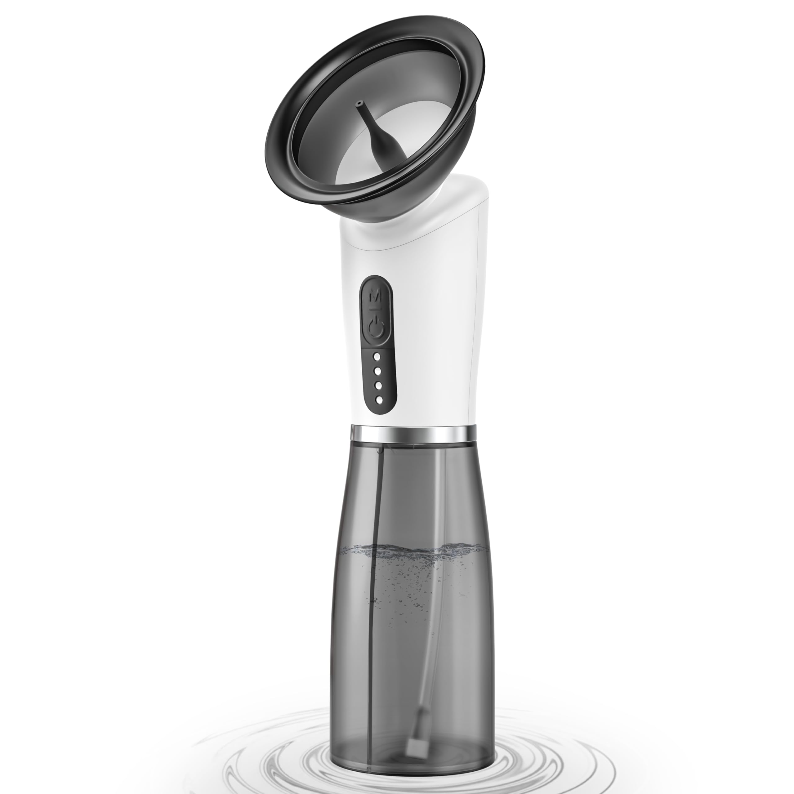WEONY Ear Wax Removal Kit dual-tank design keeps water clean and waste separate.