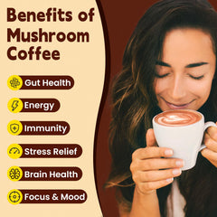 WepBio Vanilla Spice mushroom coffee pack offering warm, comforting flavor and clarity