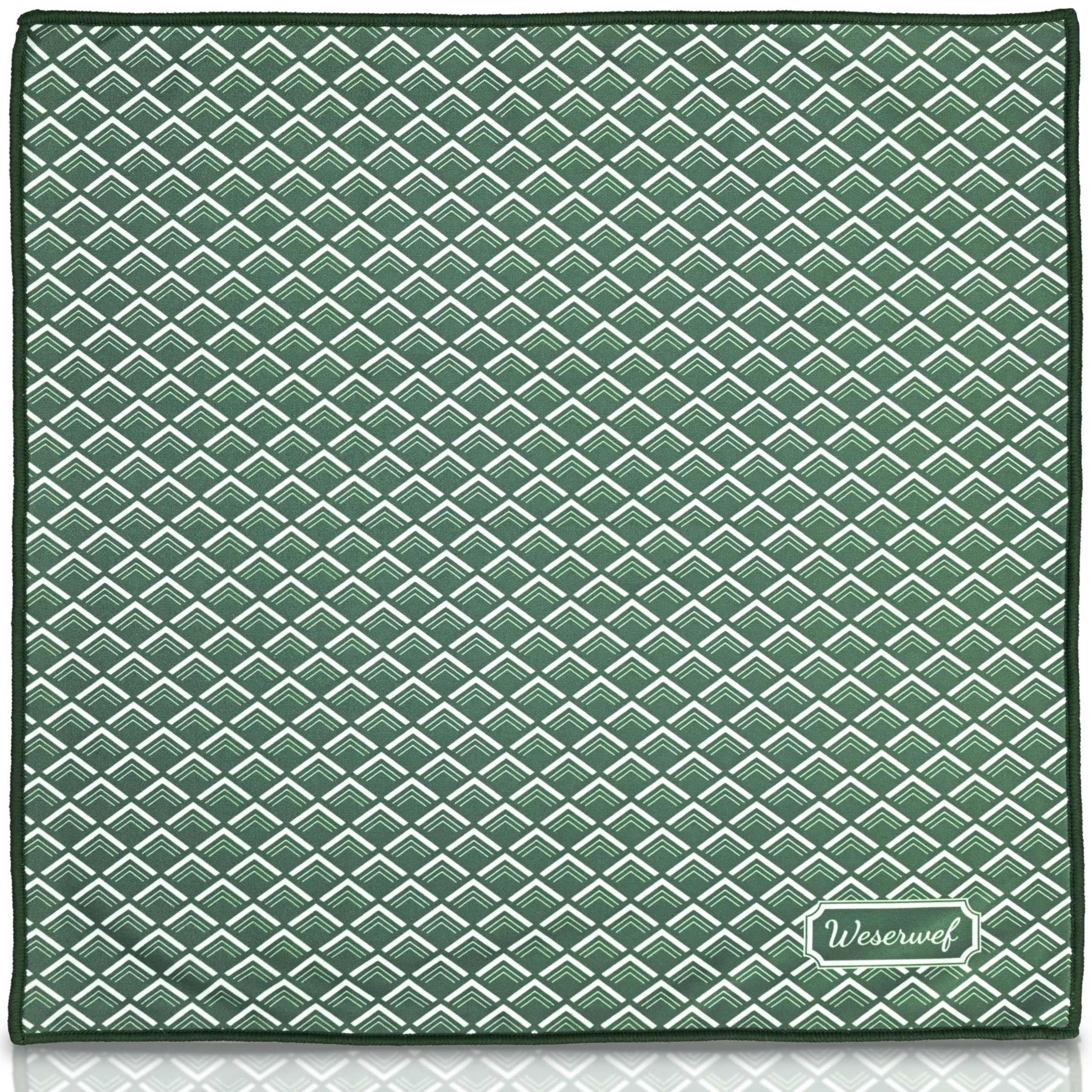 Weserwef Design microfiber cloth wave front for pristine eyewear lenses.