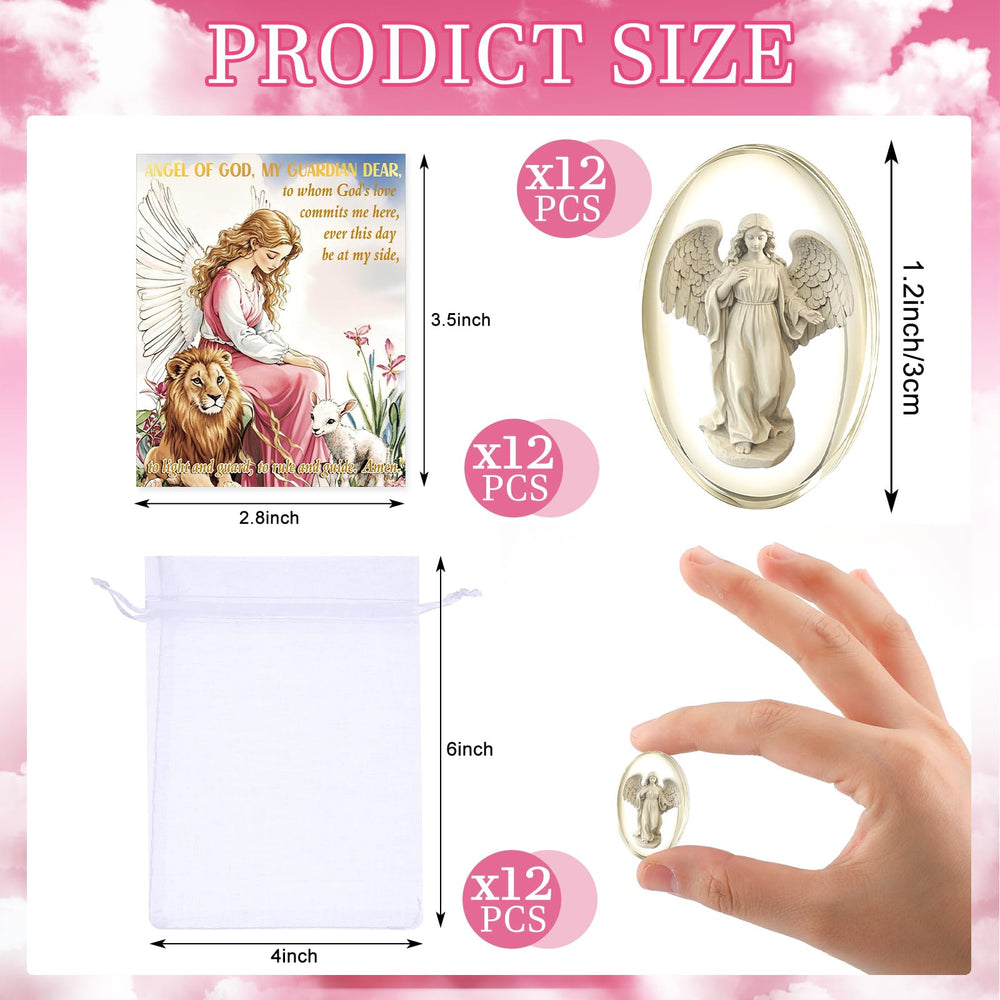 Wesiti angel cards paired with stones for reflective moments and focus