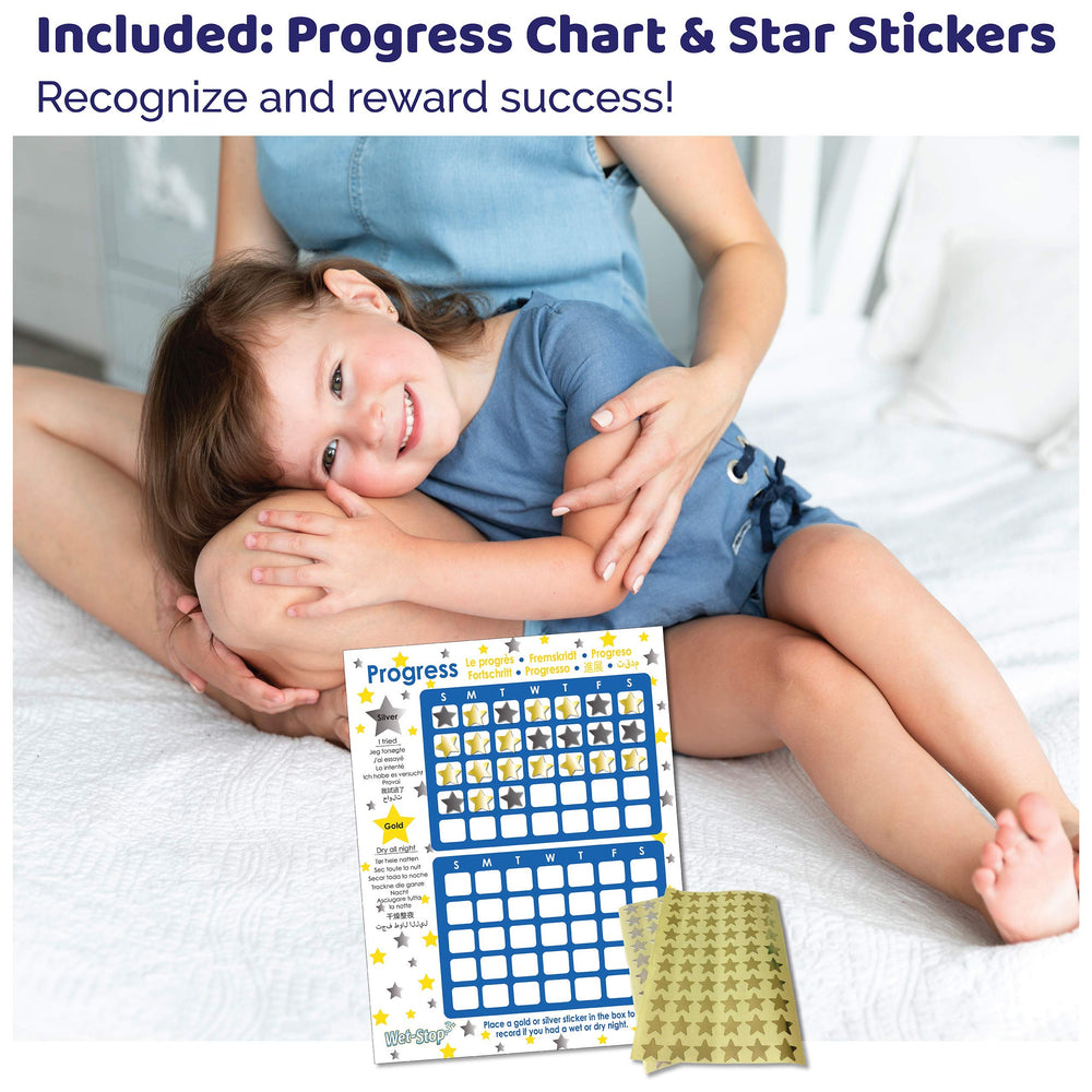 Wet-Stop 3 Green bedwetting book download included.
