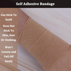 WeTop wrist bandage wrap applied for secure, comfortable stabilization.