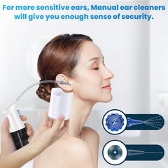 WEUANY single-hole nozzle for precise ear irrigation and targeted cleaning.