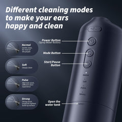 WEUANY ear-cleaner four-modes interface enables personalized cleaning.