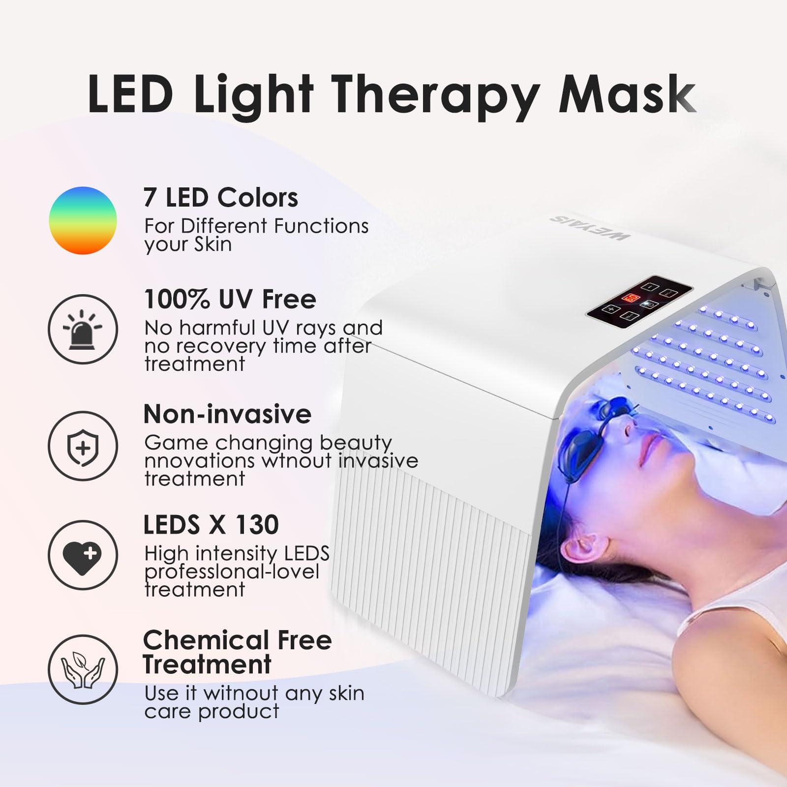 weyais mask is easy to use after cleansing for a spa-like session.