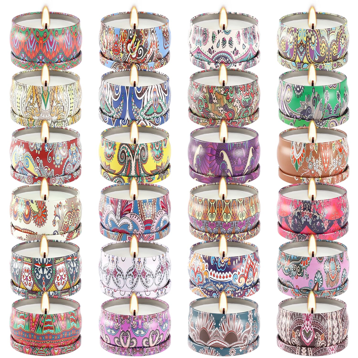 Wfmolcand travel-friendly 2.5 oz tins for aromatherapy on the go.