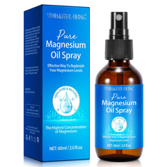 WHLH & WELL-BEING magnesium spray bottle close-up for easy application