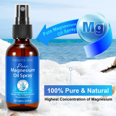 WHLH magnesium spray in hand for convenient on-the-go use
