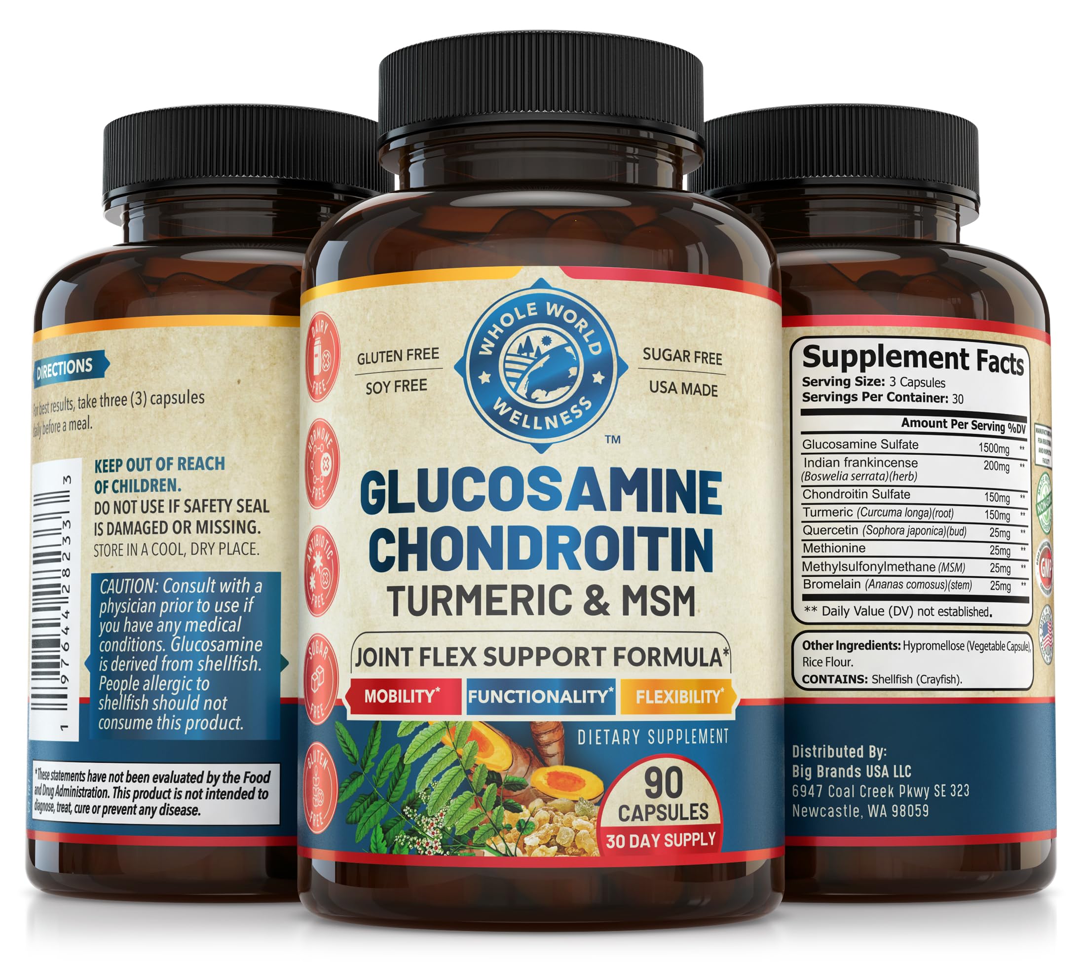 Whole World Wellness lab testing seal indicating purity and quality