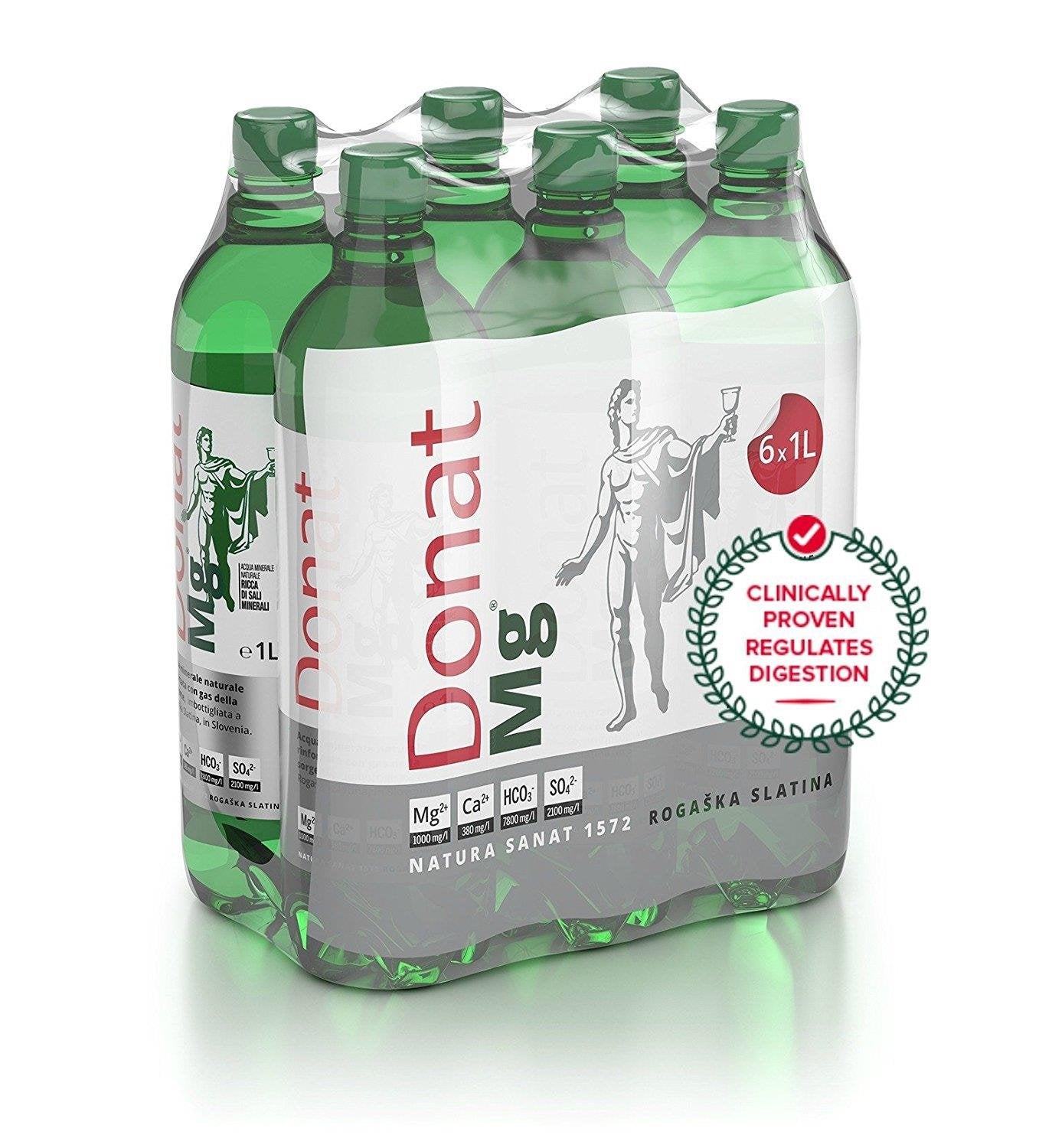 Wholefood Earth Donat Mg bottle front view highlighting 1000 mg magnesium per liter