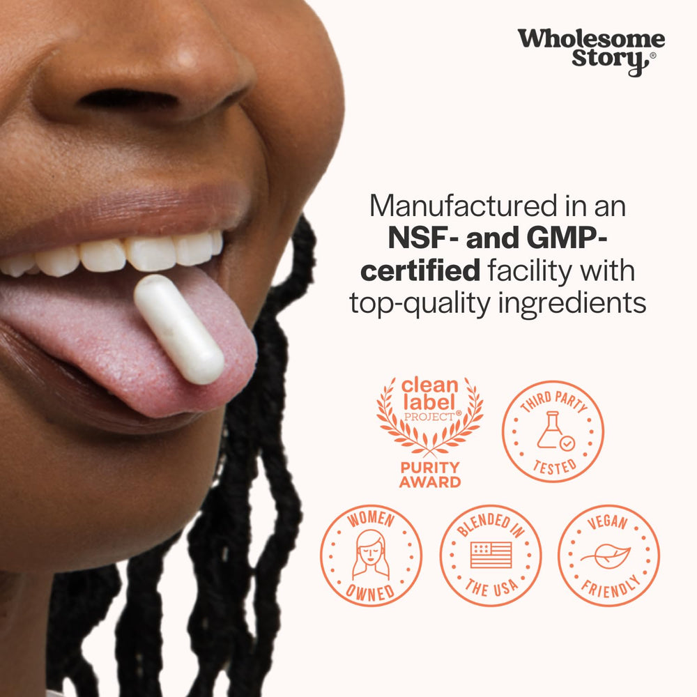 Wholesome Story cycle harmony graphic communicates monthly balance ideas.