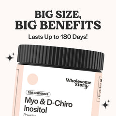 Wholesome Story powder dispensing closeup—smooth texture ready to blend into recipes