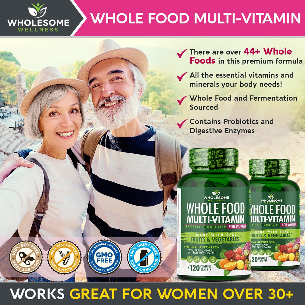 Wholesome Wellness blends show probiotics and enzymes for comfortable digestion