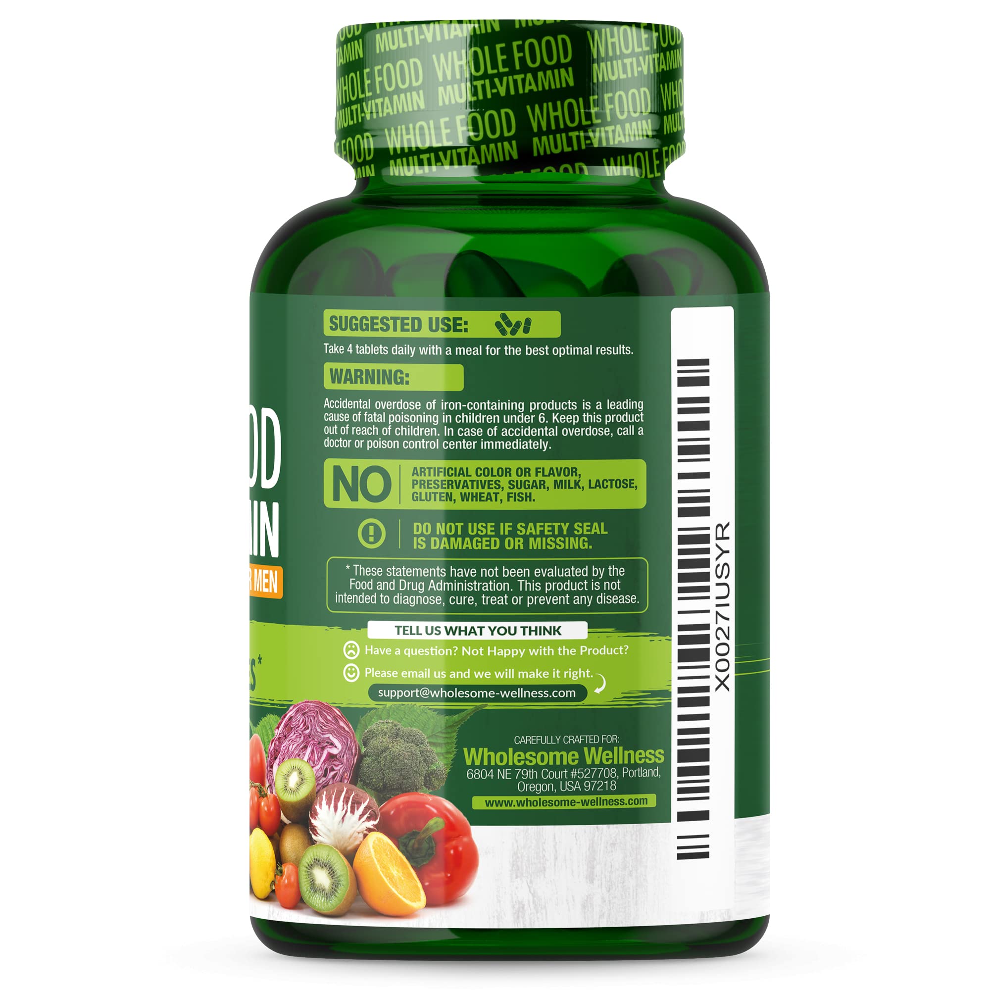 Wholesome Wellness mineral and enzyme panel conveys complete daily nutrition