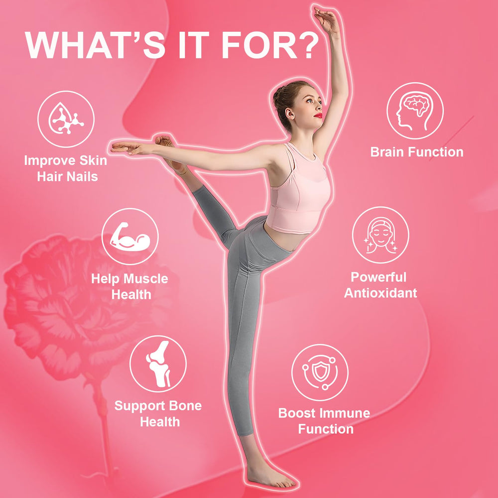 Whoyun calcium gummies with essential vitamins for skin and energy