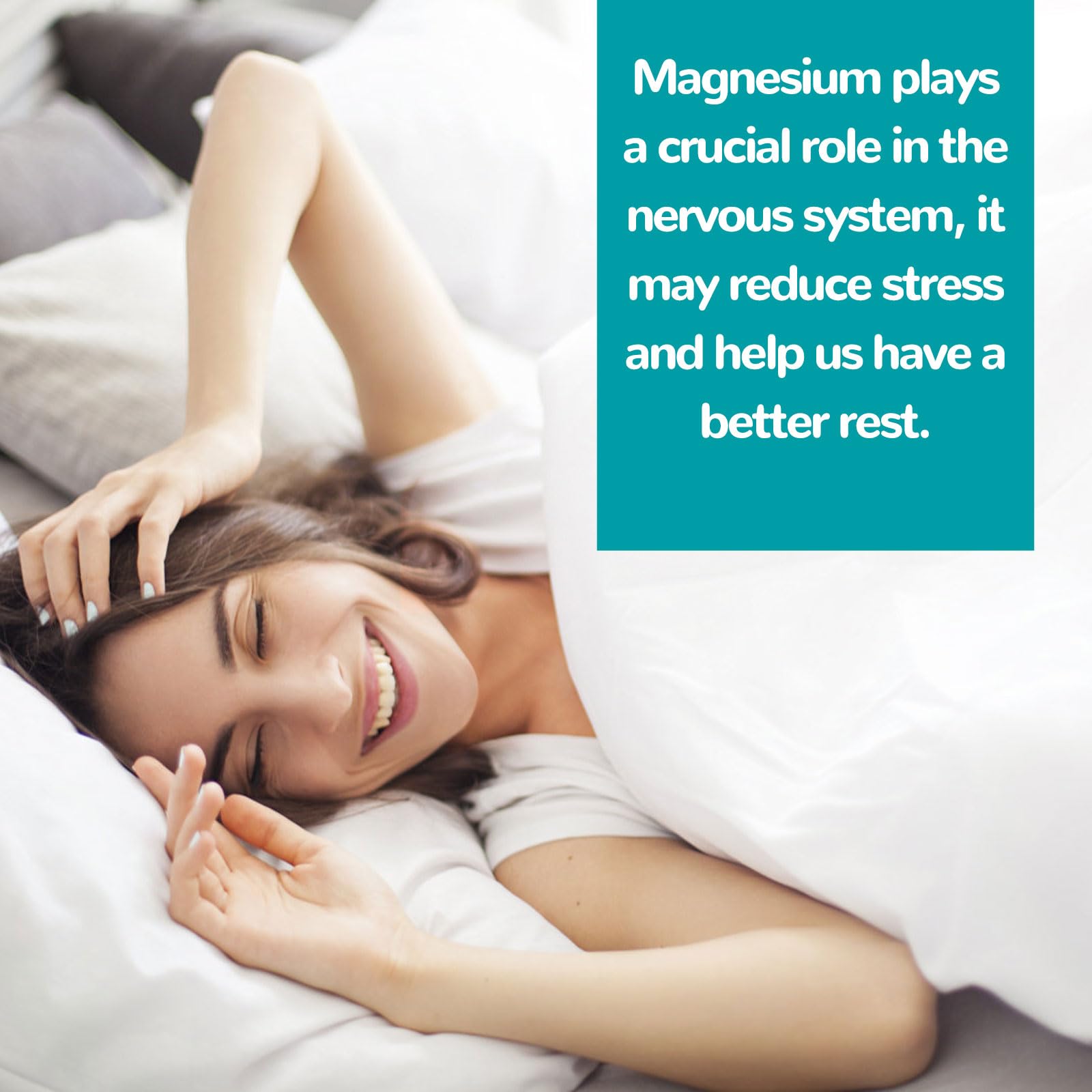 Whoyun Magnesium Malate Gummies on shelf highlighting gluten-free packaging.
