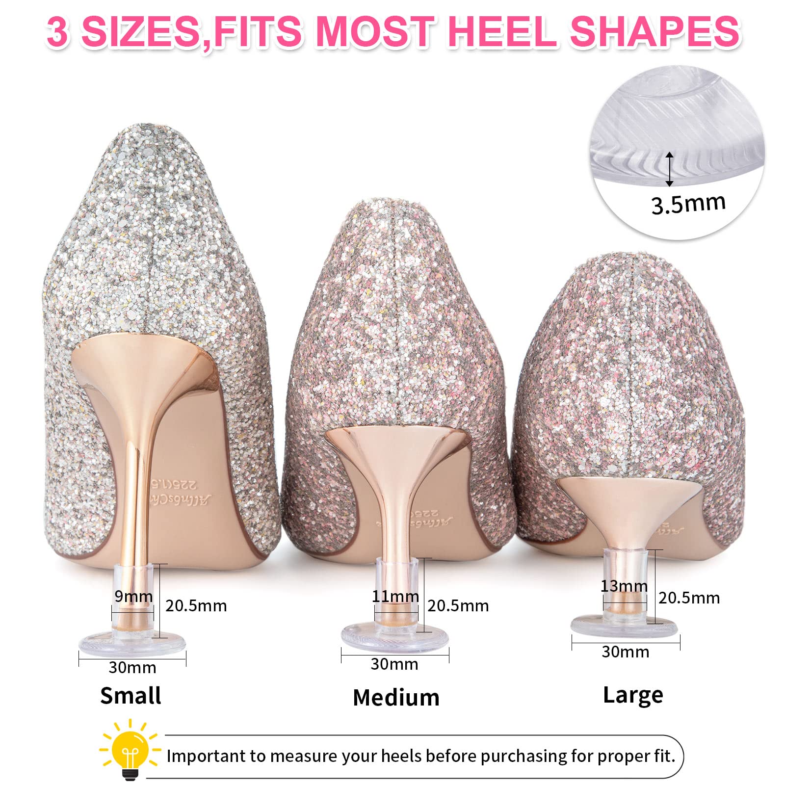 WHXGQ Heel Stoppers on grass showing stable outdoor support.