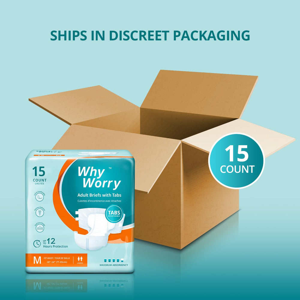 WhyWorry absorbency core close-up showing long lasting dryness.