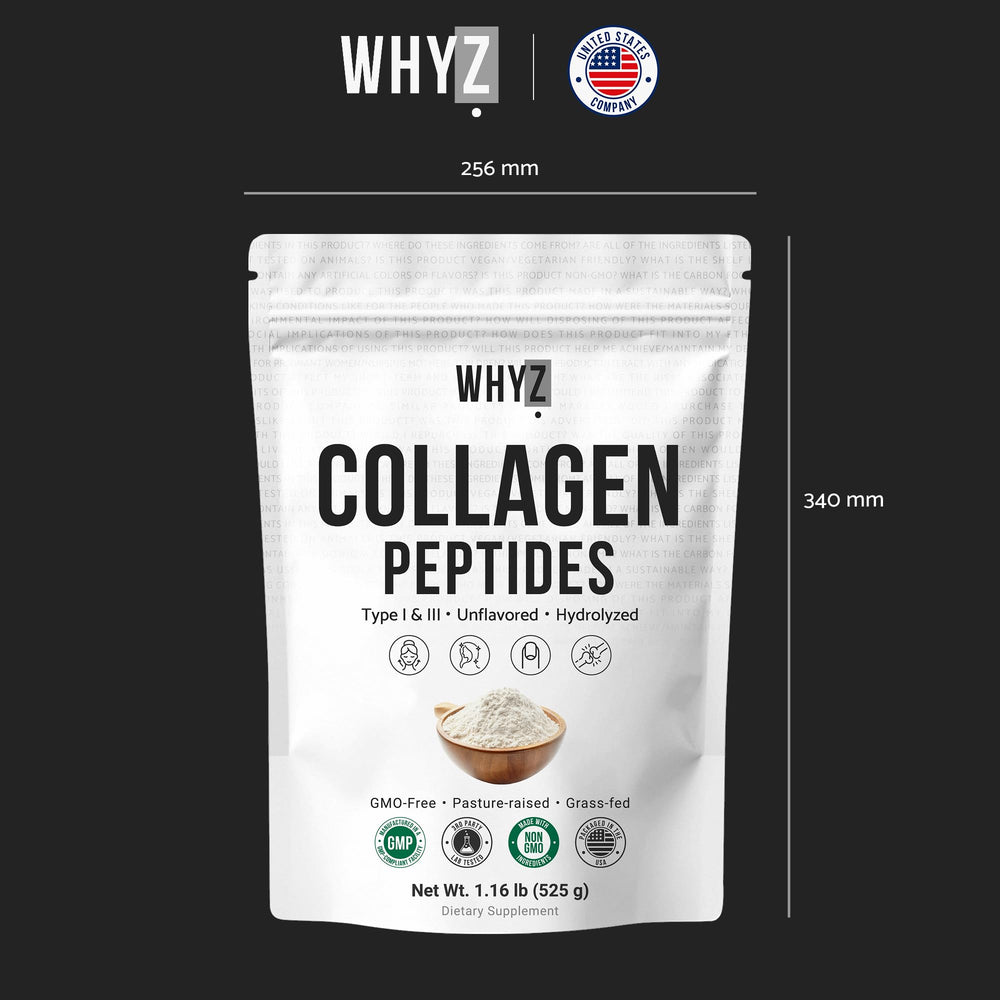 WHYZ collagen for active lifestyle use in shakes and recipes