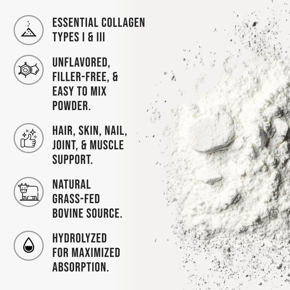 WHYZ grass-fed pasture-raised collagen from cattle for wellness routines