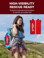 WIBOND swivel carabiner clip attachment enables secure hands-free carry.