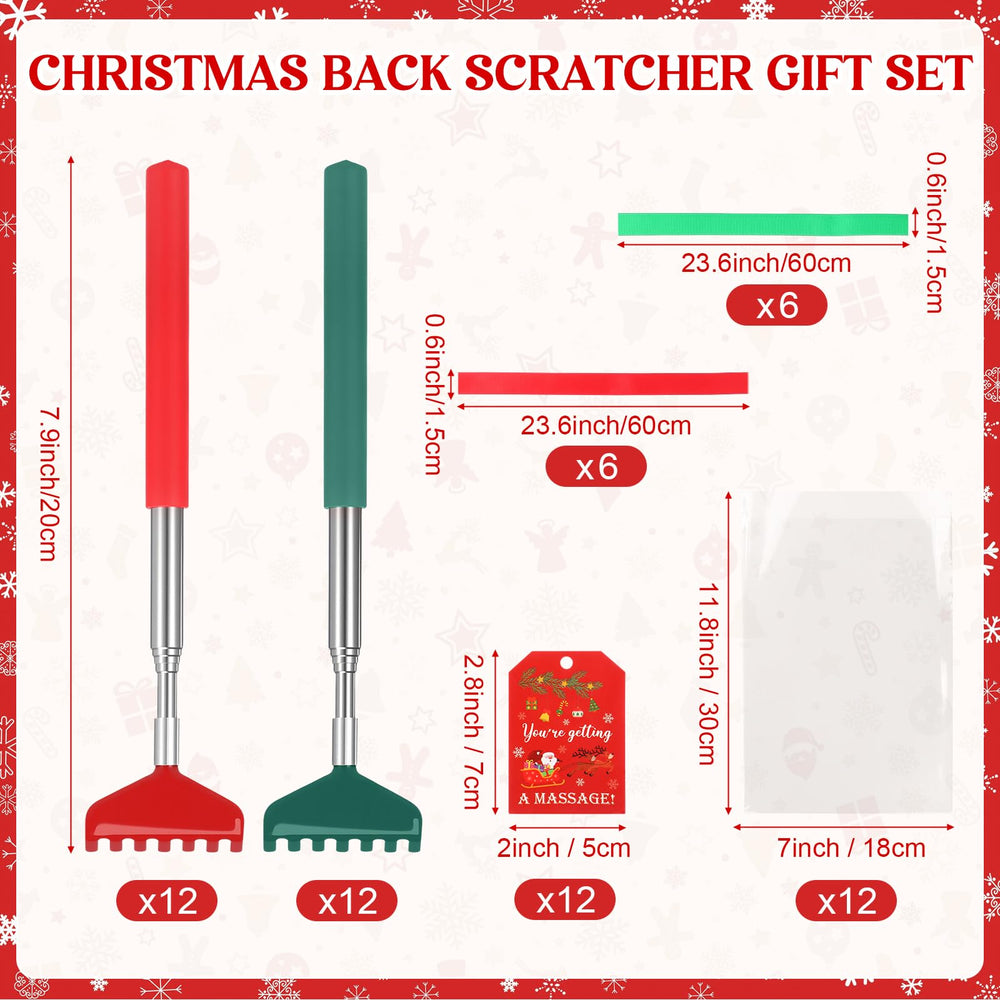 Widecook gift set showing Christmas cards and ribbons for festive gifting.