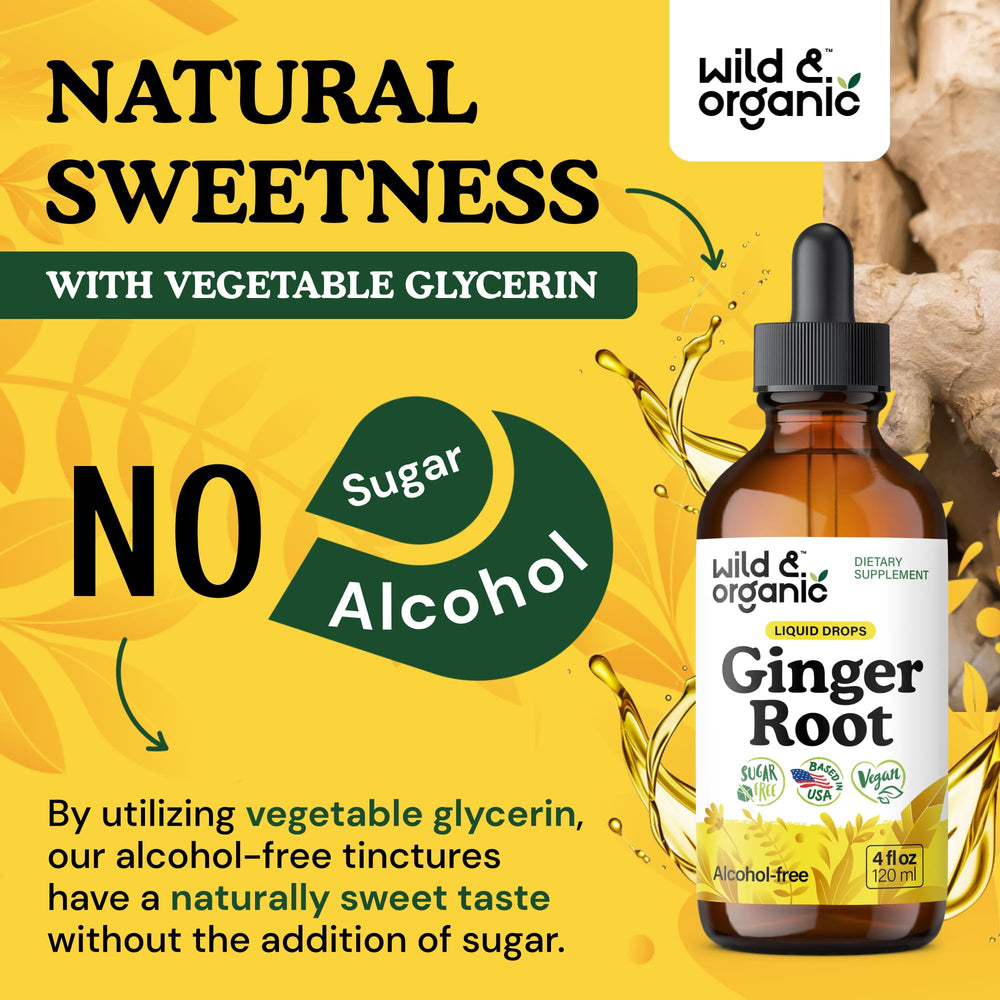 Wild and Organic amber tincture vial suitable for glycerin-based, alcohol-free formulations.