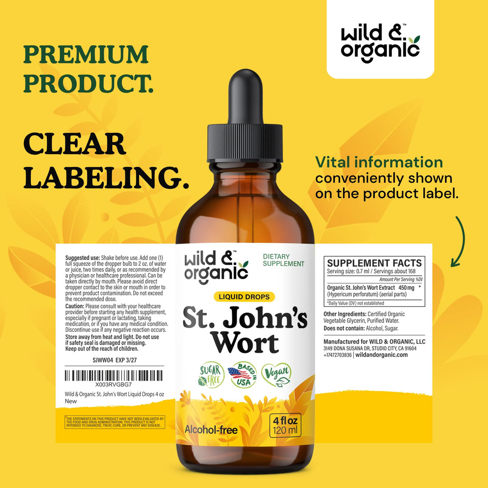 Wild & Organic 4 oz packaging designed for daily use