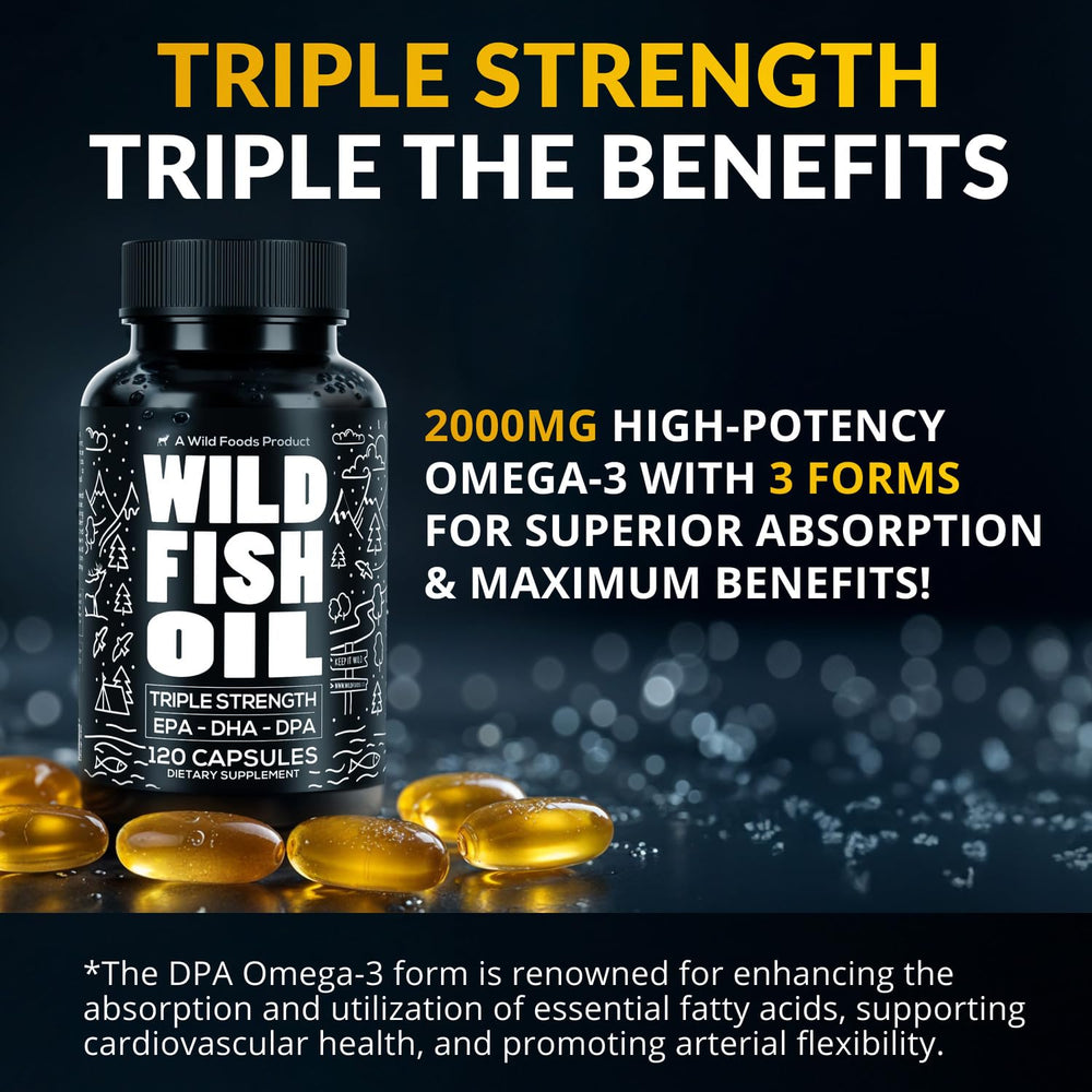 Serving suggestion shows two capsules per daily serving
