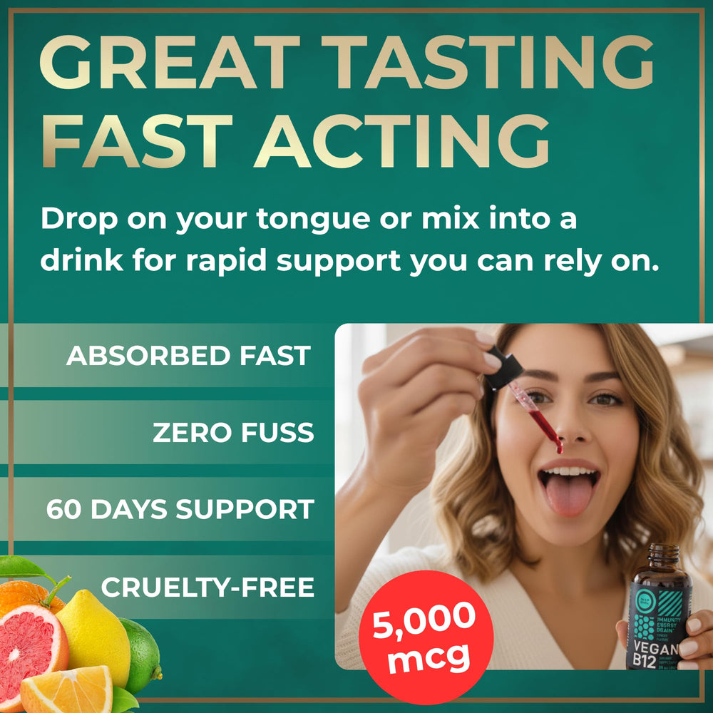 Wild Fuel B12 supports brain function and mood naturally.