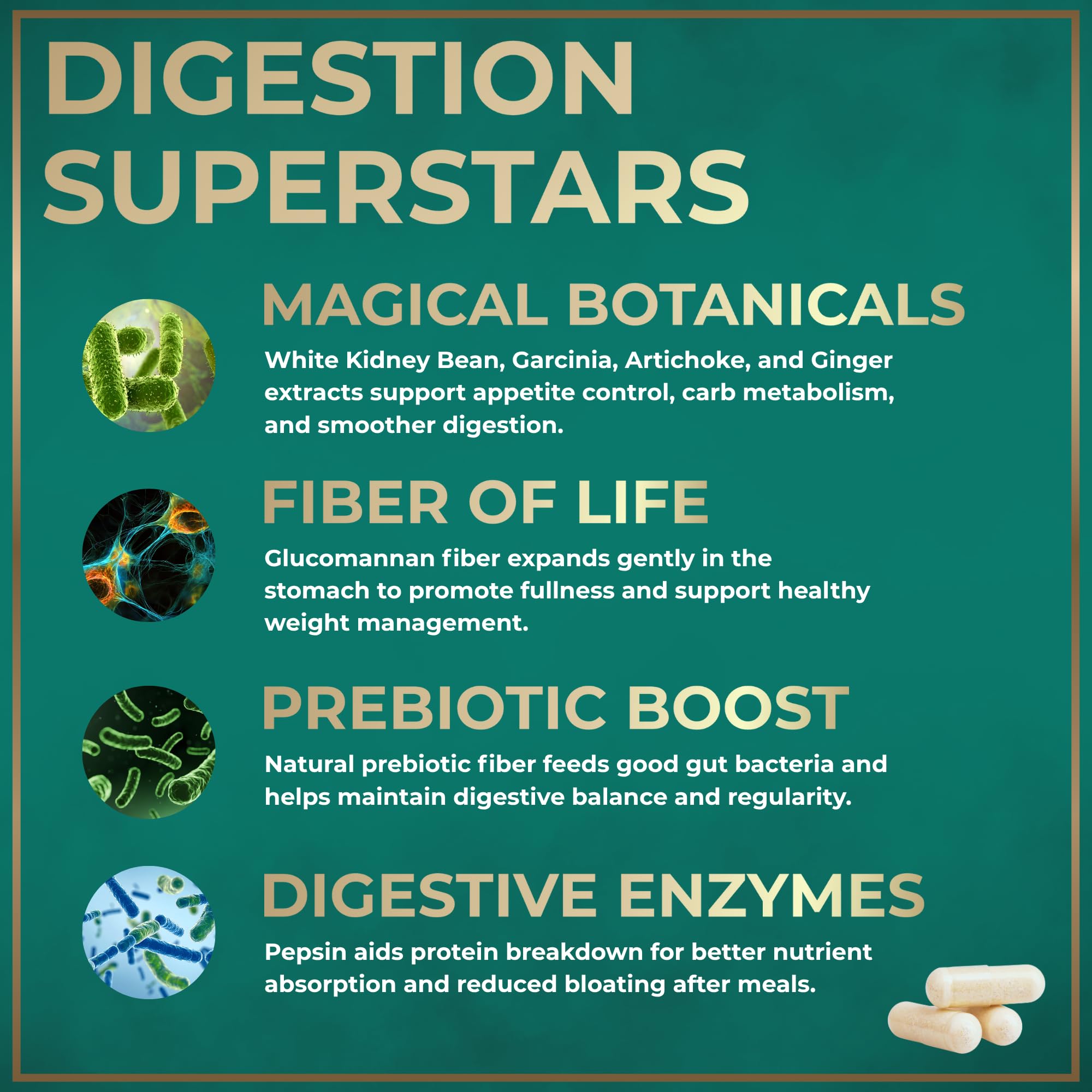 Wild Fuel glucomannan capsules emphasizing fullness and portion control