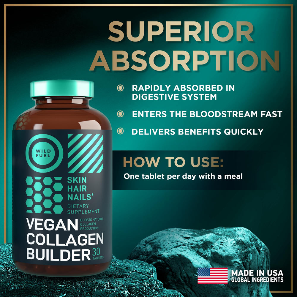 WILD FUEL ingredients label showing vitamins and minerals