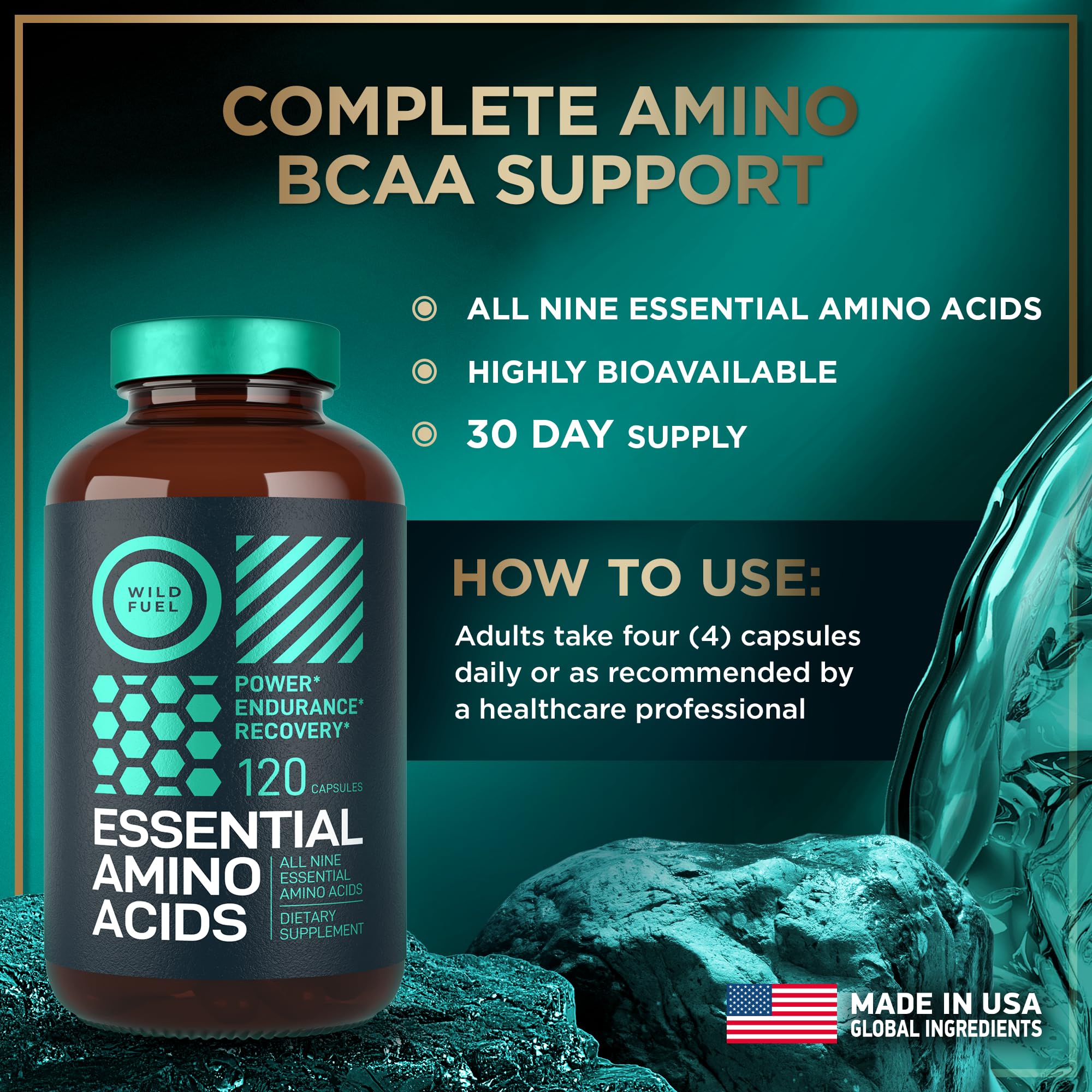 WILD FUEL keto-friendly formula suited for low-carb lifestyles.