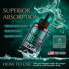 WILD FUEL liquid collagen drops ready for easy, tasty supplementation