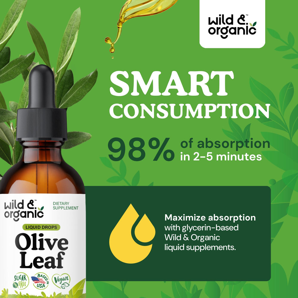 Wild & Organic glycerin-based base image emphasizes sugar-free sweetness and gentle digestion