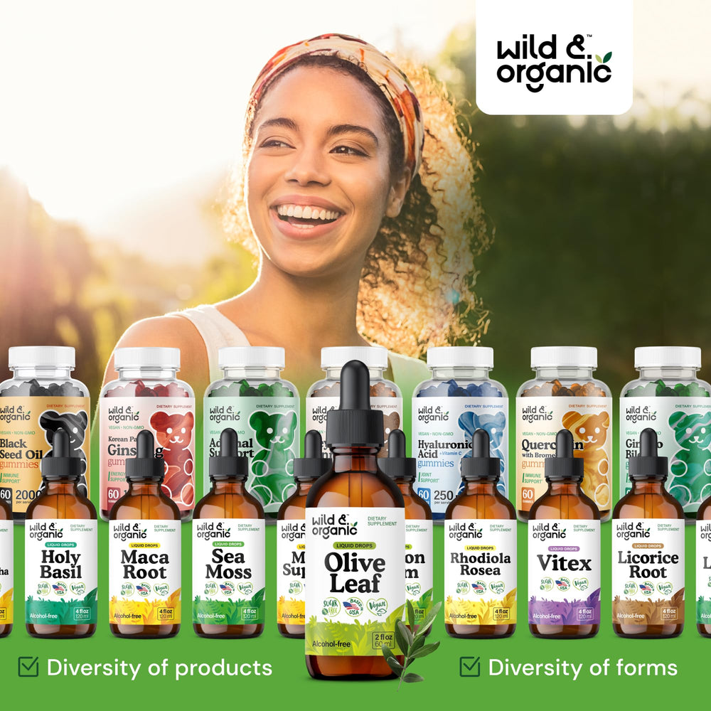 Wild & Organic packaging artwork highlights natural ingredients and clean label