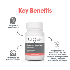 Wild yam source signals natural pregnenolone from Allergy Research Group.