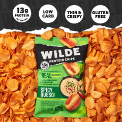 WILDE Chips on-the-go snacking emphasizes portable 1.34oz bags for busy days.