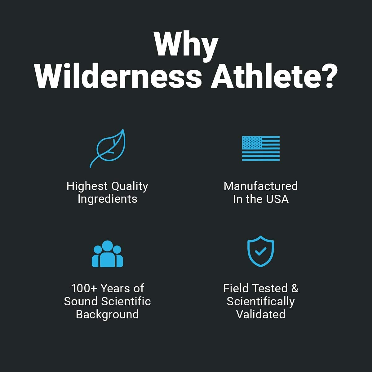 Wilderness Athlete 30-serving tub ready for training sessions.
