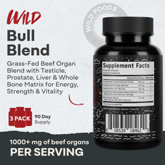 Wild Foods liver capsules close-up for vitamin-rich daily nutrition