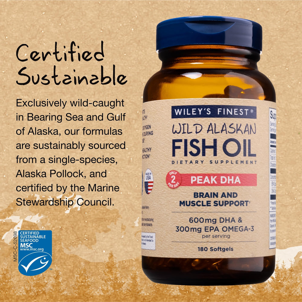 Wiley's Finest burpless distillation reduces odor and aftertaste.