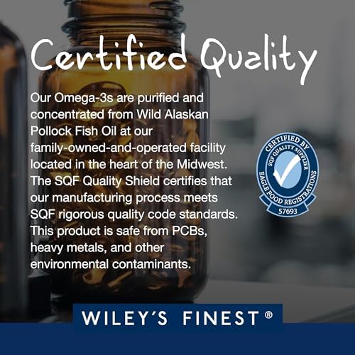 Wiley's Finest omega-3 minis support daily wellness with EPA and DHA.