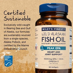 Third-party safety seals on Wiley's Finest packaging indicate tested purity